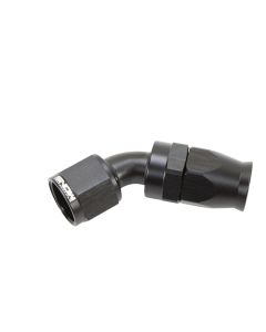 Snow -10AN 45 Degree PTFE Hose End (Black) - SNF-60145