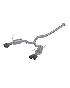 MBRP Pro Series Subaru 3" Catback Exhaust System Dual Split Rear-Quad Carbon Fiber Tips Subaru Impre - S48003CF