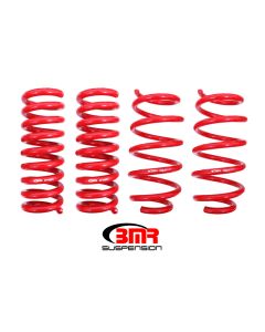 BMR 08-19 Dodge Challenger Lowering Springs 1.25in Drop - Set of 4 - Red - SP110R