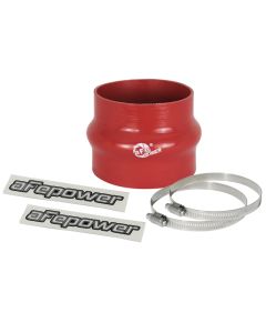 aFe Magnum FORCE CAI Univ. Silicone Coupling Kit (3.75in. ID to 3.5in. ID) Straight Reducer - Red - 59-00061