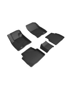 3D Maxpider 20-24 Ford Escape Gasoline Kagu Black R1 R2 (3Pcs R2) - L1FR12301509