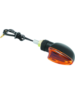BikeMaster Ministalk Marker Light V-Shape - Black/Amber - 266011
