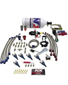 Nitrous Express Six Cyl Piranha Nitrous Kit w/2.5lb Bottle - 60066P