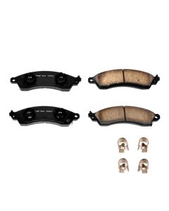 Power Stop 87-92 Chevrolet Camaro Front Z17 Evolution Ceramic Brake Pads w/Hardware - 17-412