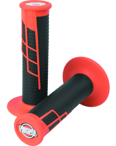 ProTaper Clamp-On 1/2 Waffle Grip - Orange/Black - 021665