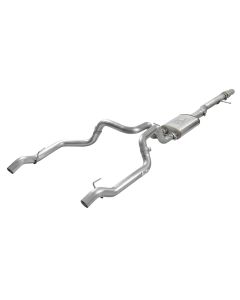 aFe Vulcan Series 4in-3in 304-SS Exhaust Cat-Back 2019 GM Silverado / Sierra 1500 V8-5.3L w/ OE Tips - 49-34101