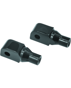 Kuryakyn Tapered Adapter Honda Gloss Black - 8866