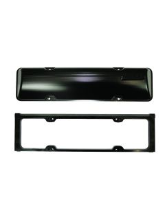 Moroso Chevrolet Small Block (w/13 to 23 Degree Heads) 2 Pc Valve Cover w/Oilers - Billet Aluminum - 68051