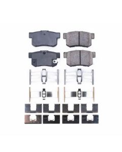 Power Stop 97-99 Acura CL Rear Z17 Evolution Ceramic Brake Pads w/Hardware - 17-537