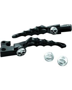 Kuryakyn Zombie Levers 08-13 Touring Cable Gloss Black - 1091