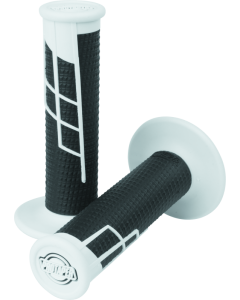 ProTaper Clamp-On 1/2 Waffle Grip - White/Black - 021667