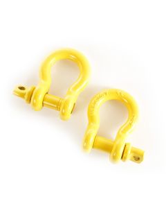 Rugged Ridge Yellow 3/4in D-Rings - 11235.15