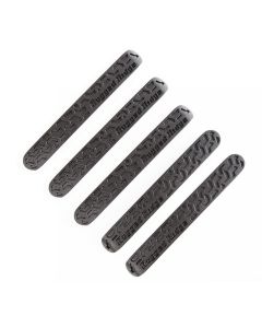 Rugged Ridge Elite Dr Hndle Inserts Black Tread 4Dr 07-18 Jeep Wrangler JK - 13311.49