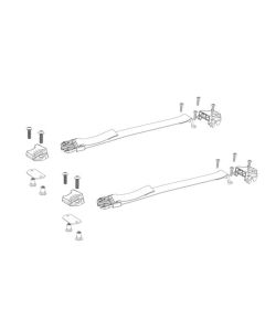 BAK BAKFlip Complete Buckle/Strap Kit (D Ring Replacement Kit) - PARTS-356A0009