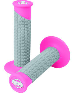 ProTaper Clamp-On Pillow Top Grips - Neon Pink/Gray - 021671