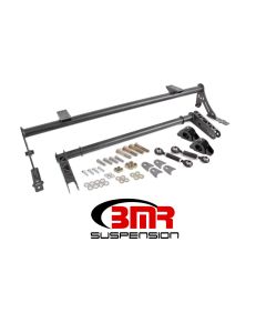 BMR 05-14 S197 Mustang Rear Bolt-On Hollow 35mm Xtreme Anti-Roll Bar Kit (Delrin) - Black Hammertone - XSB011H