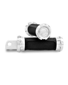 Performance Machine Footpegs Overdrive Rider - Chrome - 0035-1243M-CH