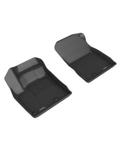 3D Maxpider 21-22 Nissan Rogue Kagu 1st Row Floormat - Black - L1NS13611509