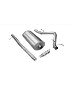 Corsa 2010-2013 Chevrolet Silverado Ext. Cab/Std. Bed 1500 4.8L V8 Polished Sport Cat-Back Exhaust - 24905