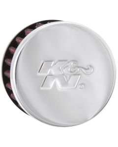 K&N 1.25in Flange ID x 3in OD x 2.5in H Rubber Base Crankcase Vent Filter - 62-1390