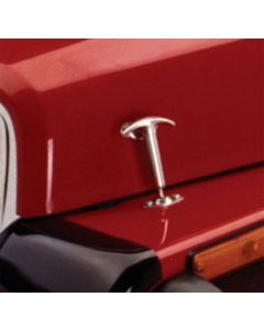 Rampage 1945-1949 Jeep CJ2A Hood Catch Kit - Stainless - 7401