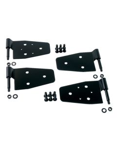 Rugged Ridge 87-06 Jeep Wrangler Black Door Hinge Kit - 11202.01