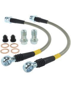 StopTech 15-17 Volkswagen GTI Stainless Steel Rear Brake Lines - 950.33522
