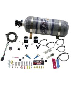 Nitrous Express BMW EFI All Dual Nozzle Nitrous Kit (50-300 HP) w/Composite Bottle - 20816-12