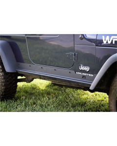 Rugged Ridge Heavy Duty Side Rocker Guards 04-06 Jeep Wrangler LJ - 11504.16