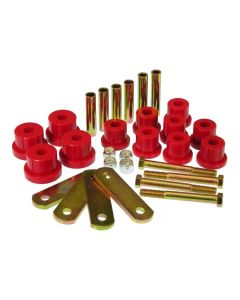 Prothane 67-81 Chevy Camaro HD Spring & Shackles Bushings - Red - 7-1050