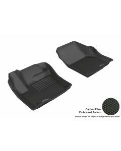 3D MAXpider 2012-2020 Land Rover Range Rover Evoque Kagu 1st Row Floormat - Black - L1LR00611509
