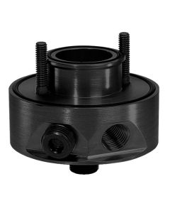 Moroso Chevrolet Small Block Oil Filter Adapter - Sandwich - Accumulator/External Pump - 23690