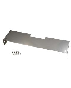 Kentrol 72-86 Jeep CJ Frame Cover (410)- Polished Silver - 30433