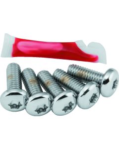 Performance Machine  Rotor Bolt Set - Chrome - 0109-0012-CH
