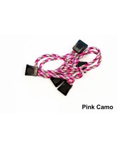 Fishbone Offroad Paracord Zipper Pulls 5 Pcs Pink Camo - FB51279-I