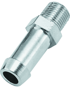 Bikers Choice 1/8 NPT X 3/8 Hose Straight Oil Line Fitting Universal Custom - 492700