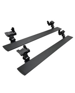 Westin 2024 Toyota Tacoma Double Cab Pro-E Electric Running Boards - Textured Black - 29-22785