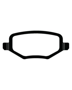 EBC 12+ Chrysler Town & Country 3.6 Ultimax2 Rear Brake Pads - UD1657