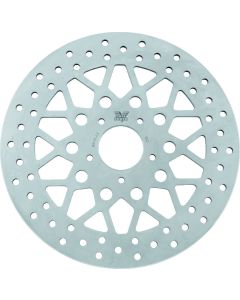 Twin Power 08-13 FLH FLT 08-16 FLHR 06-17 Dyna Front 11.8 Solid Rotor Mesh Stainless - 666824