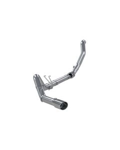 MBRP Aluminized Steel 4" Filter Back w/ Down Pipe Single Side Exit Ford F-250 | F-350 | F-450 2008-2 - S6282AL