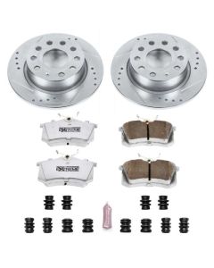 Power Stop 10-13 Audi A3 Rear Z26 Street Warrior Brake Kit - K5671-26