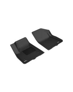 3D MAXpider 2017-2020 GMC/Chevrolet Acadia/Blazer Kagu 1st Row Floormat - Black - L1GM02111509