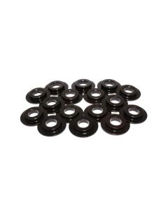 COMP Cams Valve Spring Seats for Chevrolet Small Block V8 1955-1986, Steel, Black Finish, 1.600" Diameter, Single Valve Spring - 26918 - 4705-16