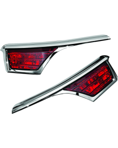 Kuryakyn L.E.D. Passenger Armrest Trim With Turn Signal 06-17 GL1800 Chrome - 3240