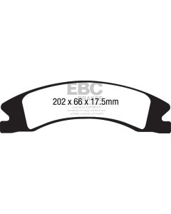 EBC 15+ Cadillac Escalade Ext/Esv 6.2 2WD Ultimax2 Front Brake Pads - UD1565