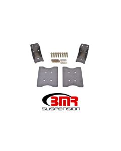 BMR 79-04 Fox Mustang Lower Torque Box Reinforcement Plates - Natural - TBR003