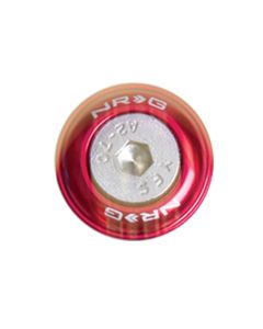 NRG Fender Washer Kit w/Rivets For Metal (Red) - Set of 10 - FW-110RD