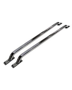 Go Rhino 88-98 Chevrolet Pick Up Stake Pocket Bed Rails - Chrome - 8061C