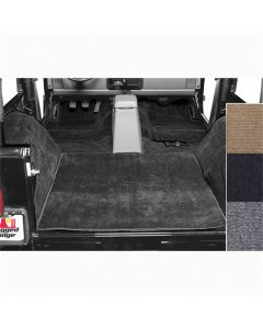 Rugged Ridge Deluxe Carpet Kit Black 76-95 Jeep CJ / Jeep Wrangler Models - 13690.01
