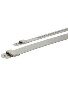 DEI Stainless Steel Positive Locking Tie 1/4in (7mm) x 9in - 8 per pack - 10208